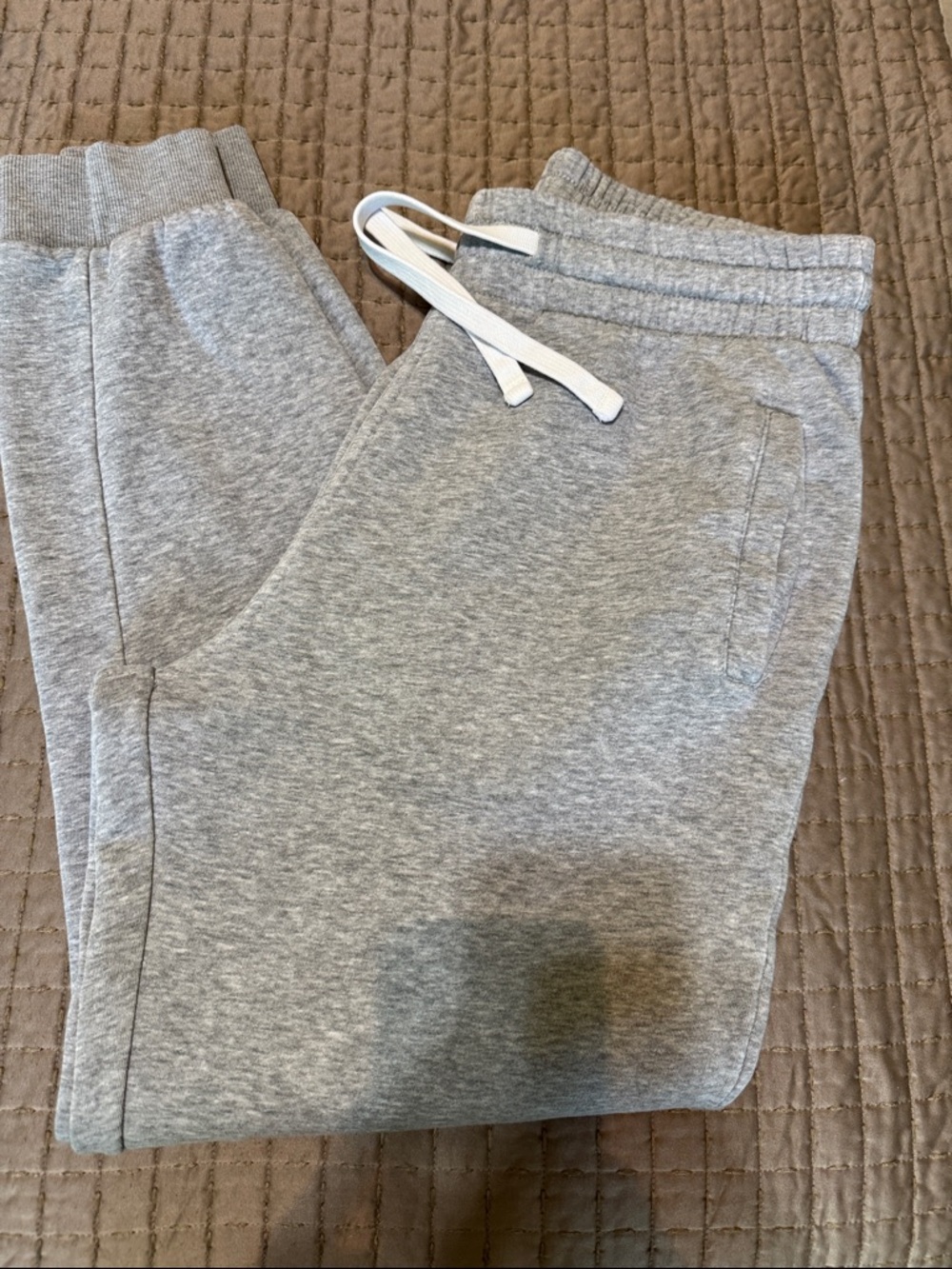 Divided Men’s Heather Gray Drawstring Joggers small